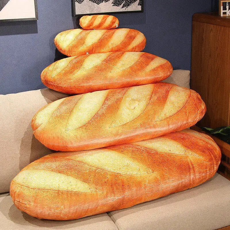BowLift | BAGUETTINA – Plush French Bread Pillow for Cozy Comfort