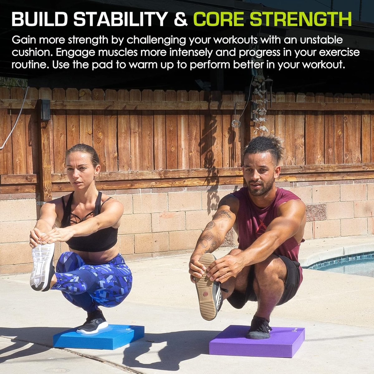 BowLift | BalancePro – Anti-Slip Foam Mat for Balance, Yoga, and Stability Training