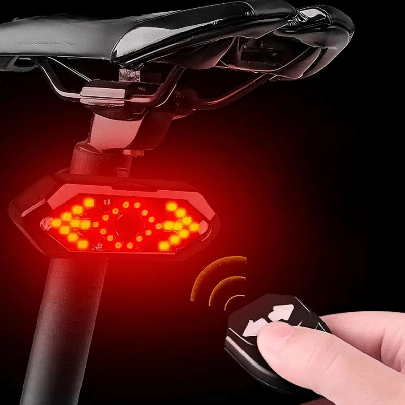 BowLift | BikeGuard Light – Rechargeable bicycle rear light with remote control & 32 LEDs for maximum safety