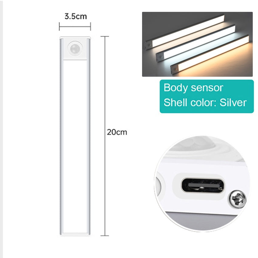 BowLift | LED Cabinet Light with Motion Sensor – Several Months on a Single Charge