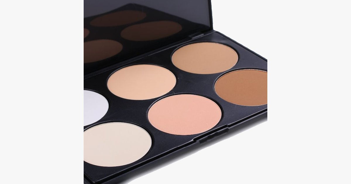 BowLift | Blush Bronzer with 6 matte powder shades - Gives you a perfectly polished makeup