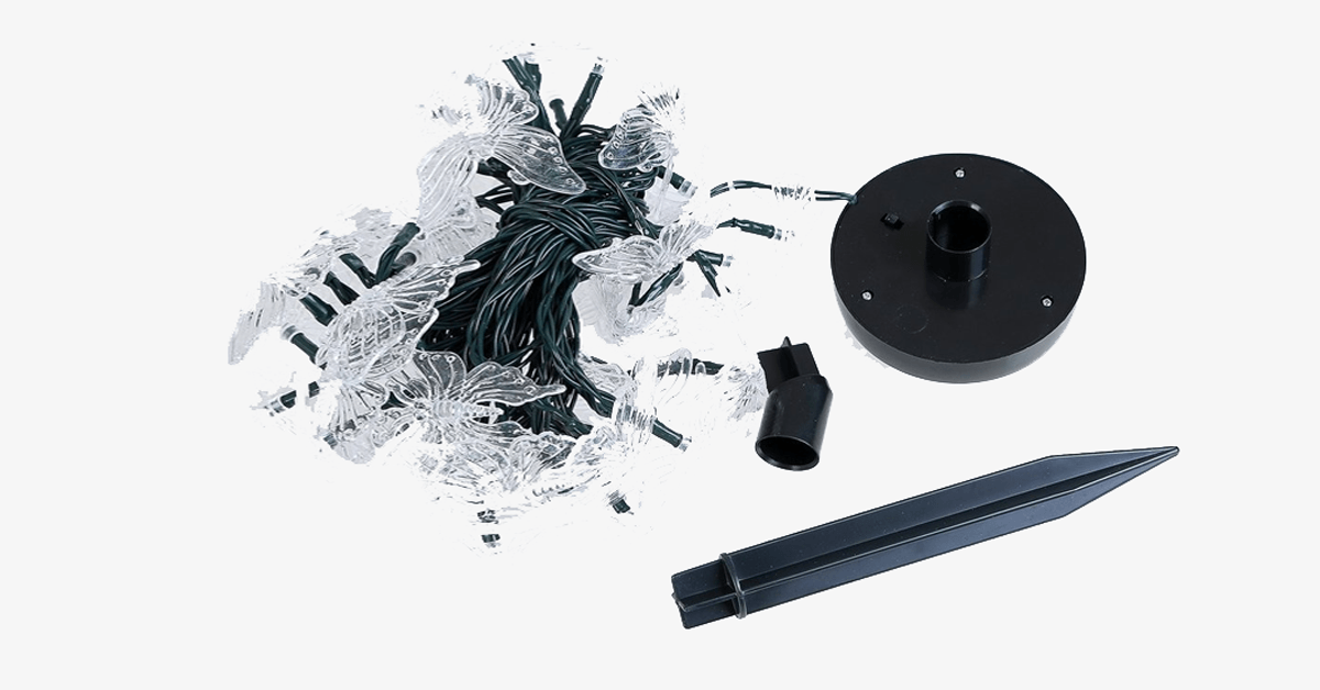 BowLift | 40-LED Party Fairy Butterfly Lights - Battery Powered - Perfect for Parties!