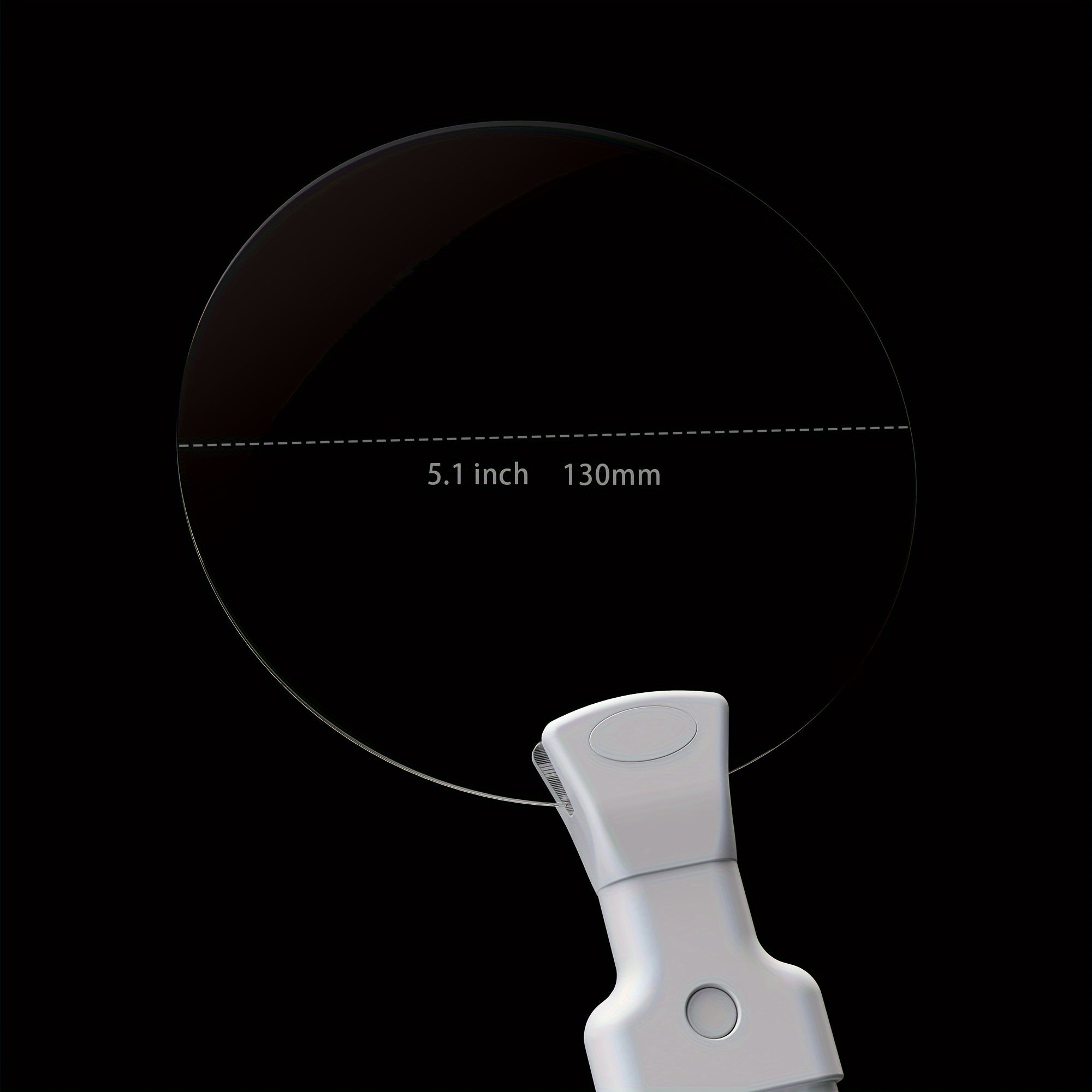 BowLift | Hands-Free Magnifying Glass with Neck Strap - 5X Magnification for Reading