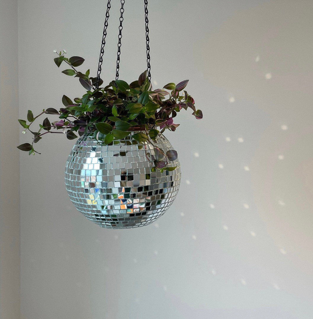 BowLift | Disco Ball Hanging Planter