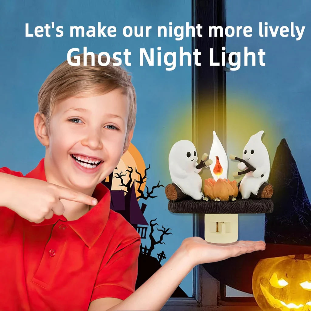 BowLift | Halloween Ghost Campfire Night Light