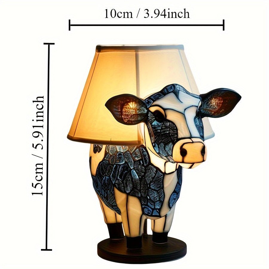BowLift | Creative Cow Table Lamp - Light Up Your Nights - Unique Design - Soothing Atmosphere