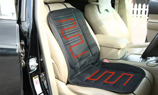 BowLift | Full Coverage Heated Winter Car Seat Warmer Cushion Pad