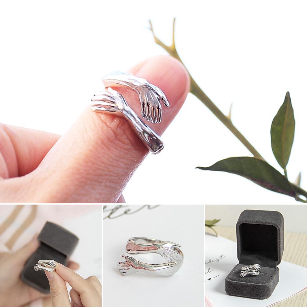 BowLift | 2022 New Couple Hug Ring Romantic Gift - For Friends Mother Sister Girlfriend