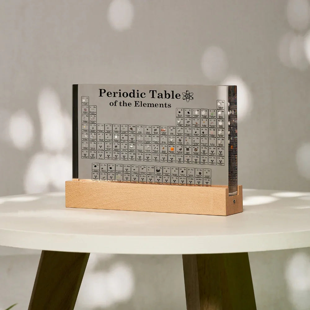 BowLift | Acrylic Periodic Table Light Display