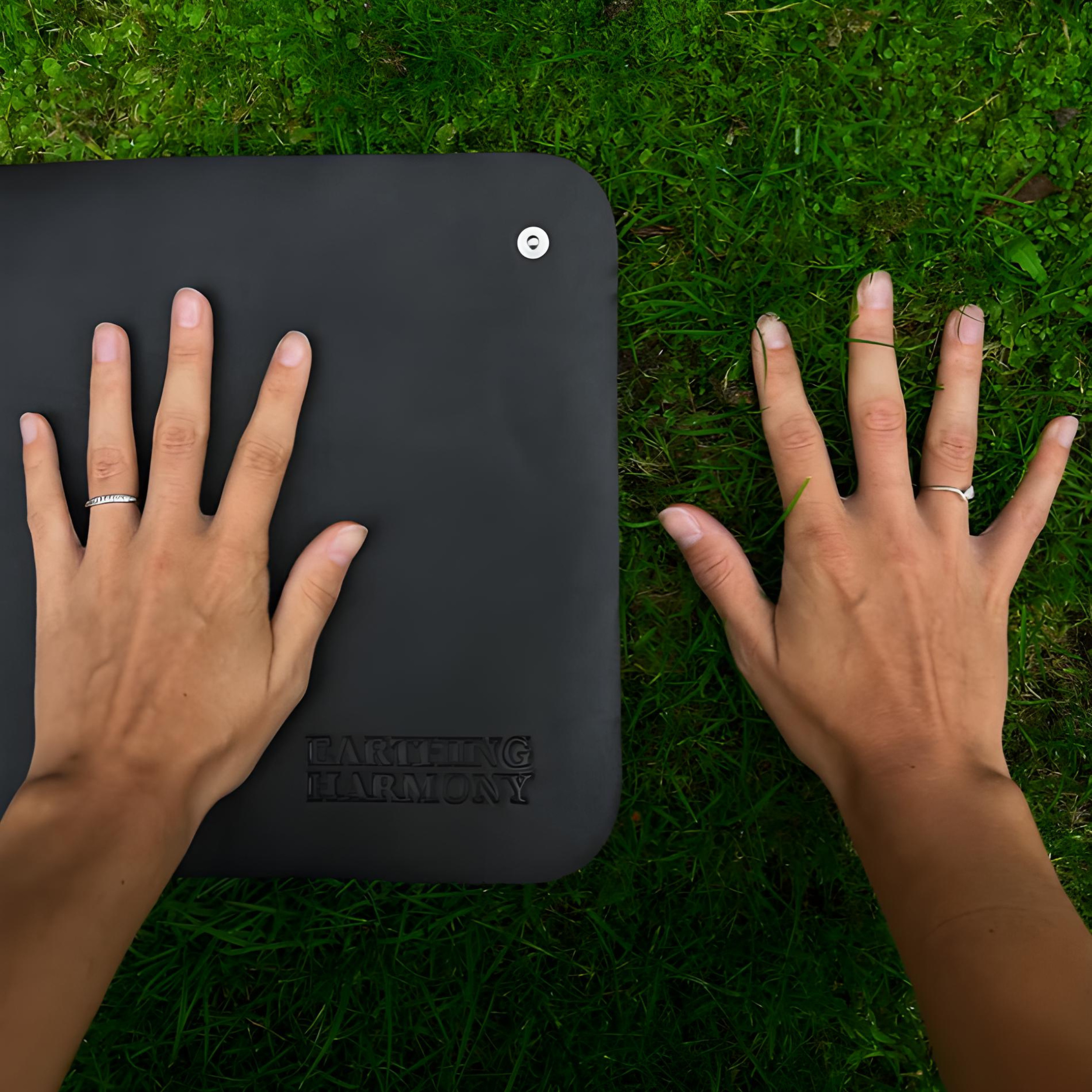 BowLift | Carbon Leather Earthing Mat - EarthConnect