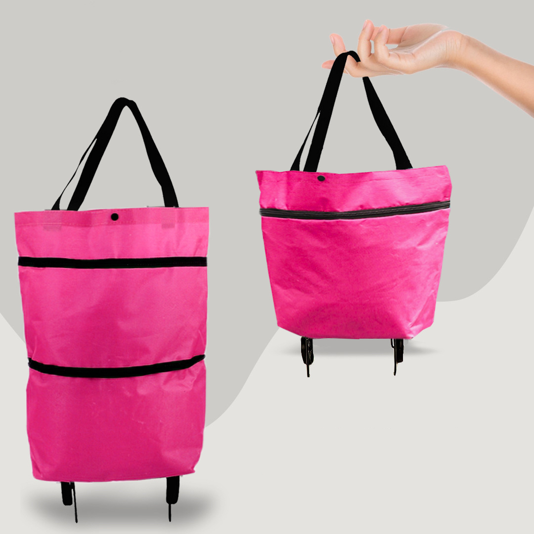 BowLift | CarryFlex – 2-in-1 Convertible Shopping Bag with Wheels