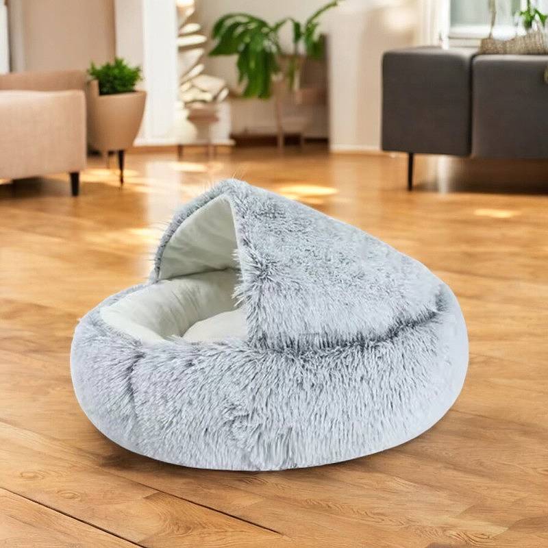 BowLift | Cozy Pet Cave Bed, Ideal for Dogs and Cats of All Sizes