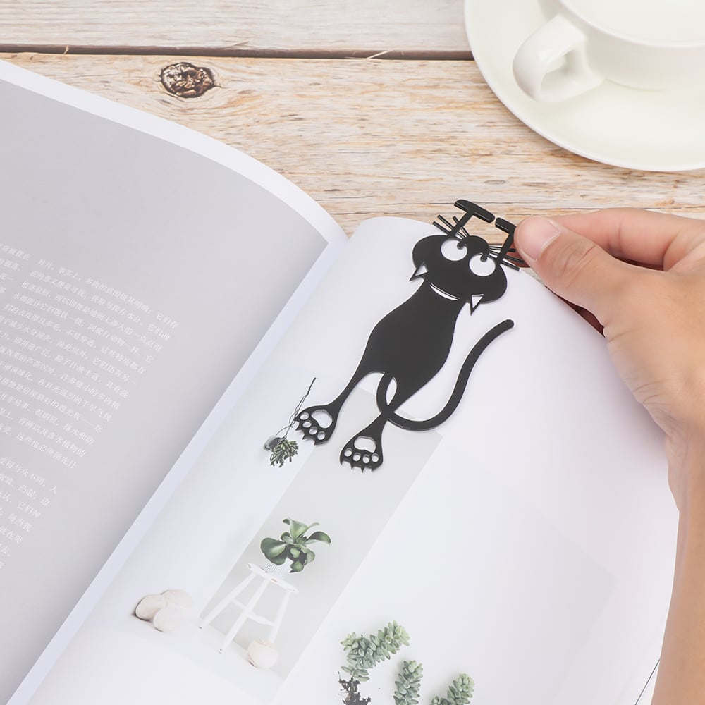 BowLift | Curious Cat Bookmark- Locate Reading Progress With Cute Cat Paws