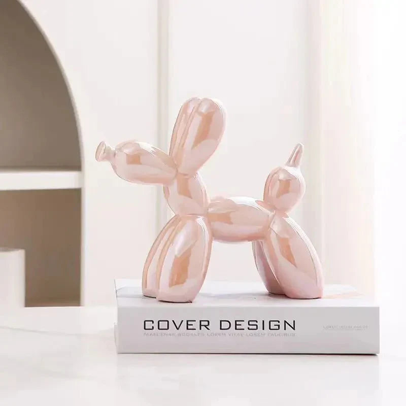 BowLift | Ceramic Glossy Balloon Dog Ornament