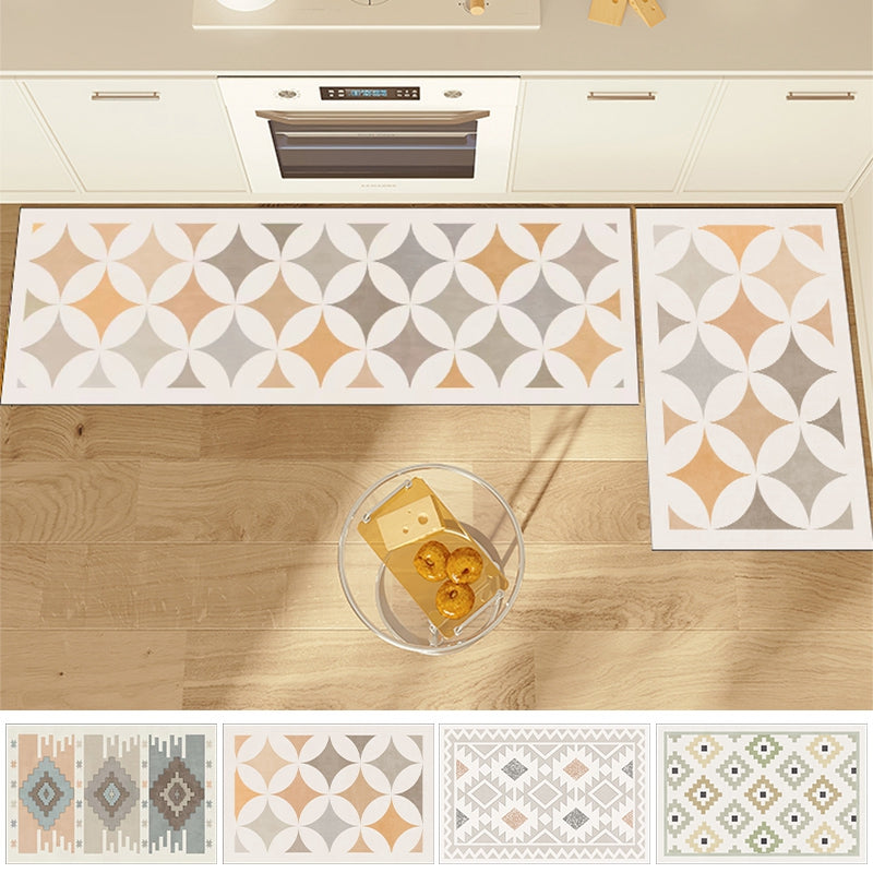 BowLift | Bohemian Style Geometric Non-Slip Kitchen Mat