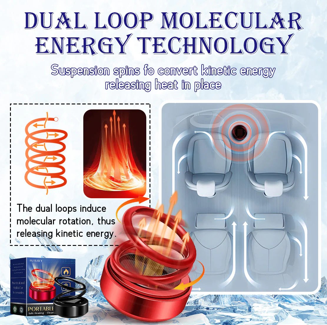BowLift | Portable Kinetic Molecule Heater