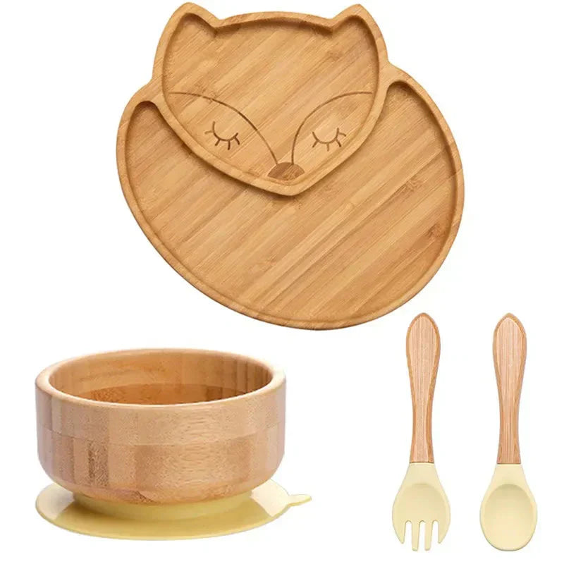 BowLift | Children's Tableware Set with Suction Cup - EcoFeast