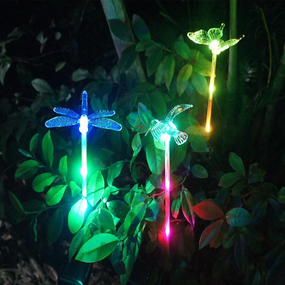 BowLift | Solar-LED-Garden Lights "Colorful Flies"