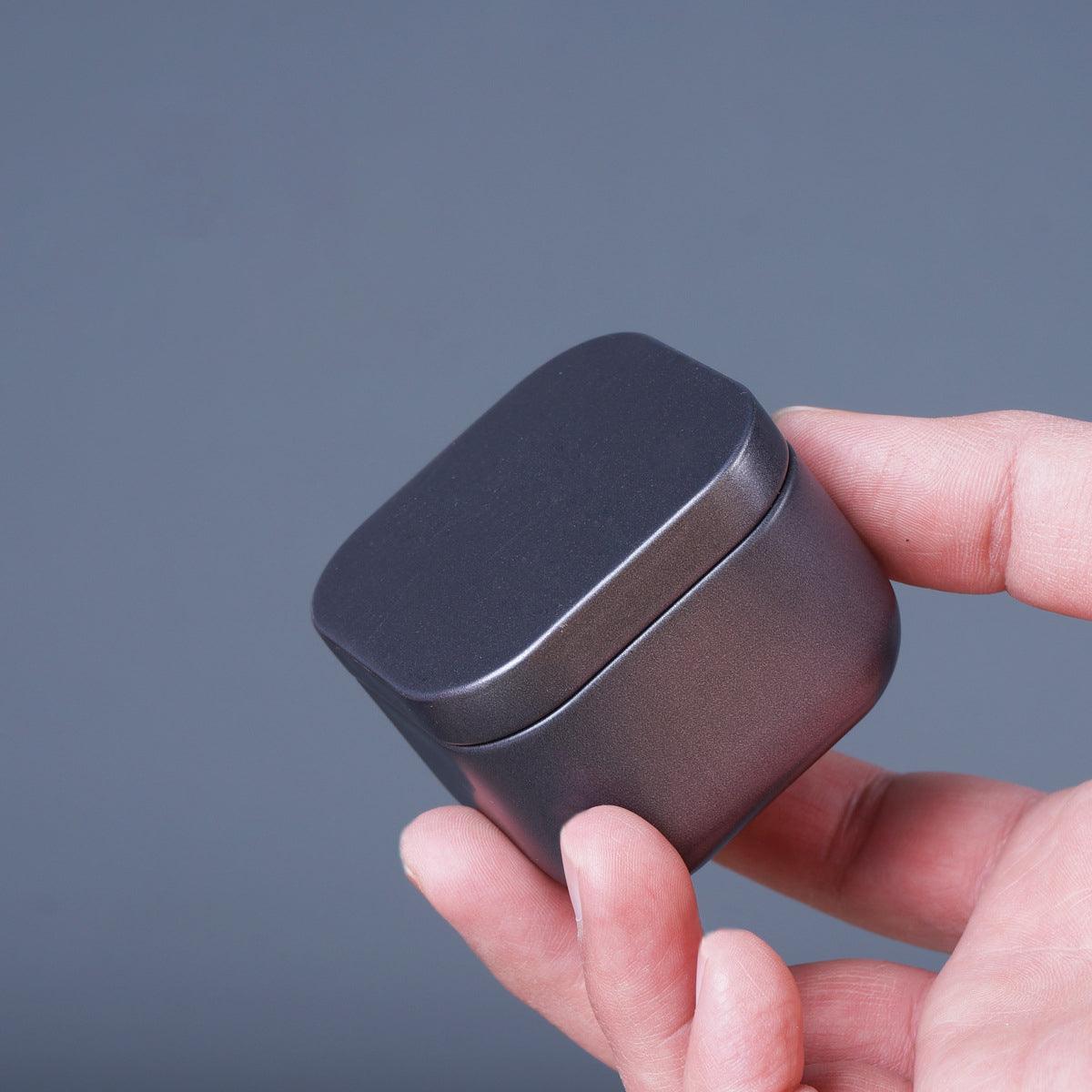 BowLift | Colorful storage box | Small metal tea, candy, pill container