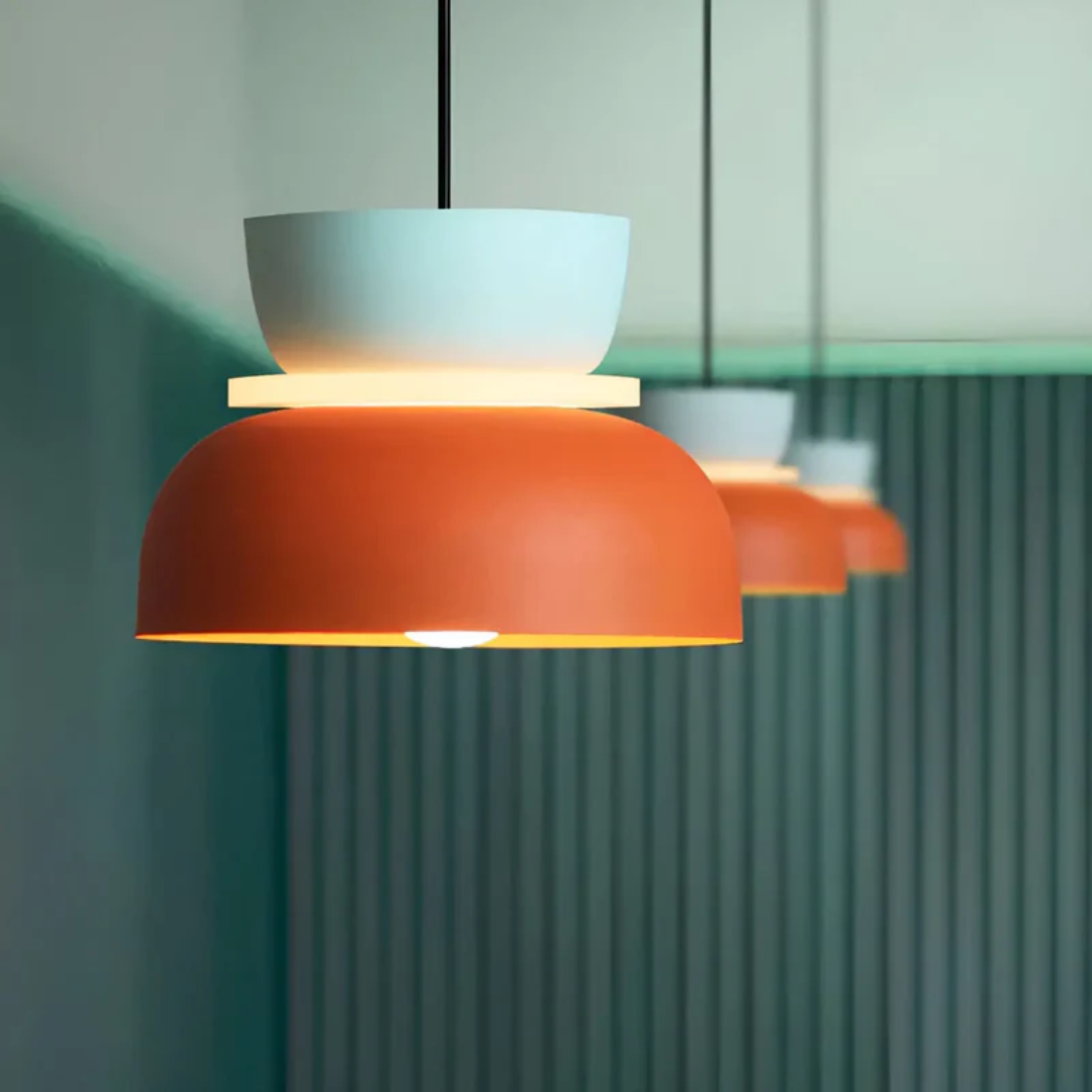 BowLift | Colourful and Trendy Macaron LED Pendant Light - VividGlow