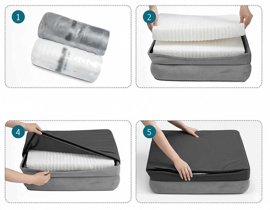 BowLift | COMFYPAW ORTHOBED – Orthopedic Dog Bed with Joint Relief Foam Mattress