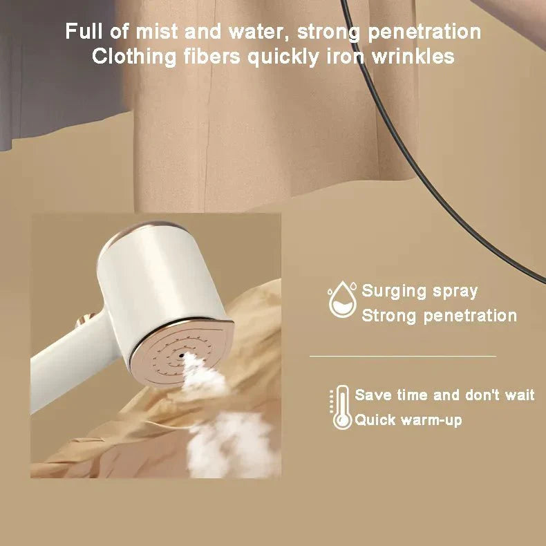 BowLift | Compact Handheld Garment Steamer