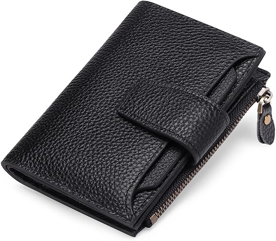 BowLift | Compact Genuine Leather RFID Blocking Multi-Functional Wallet