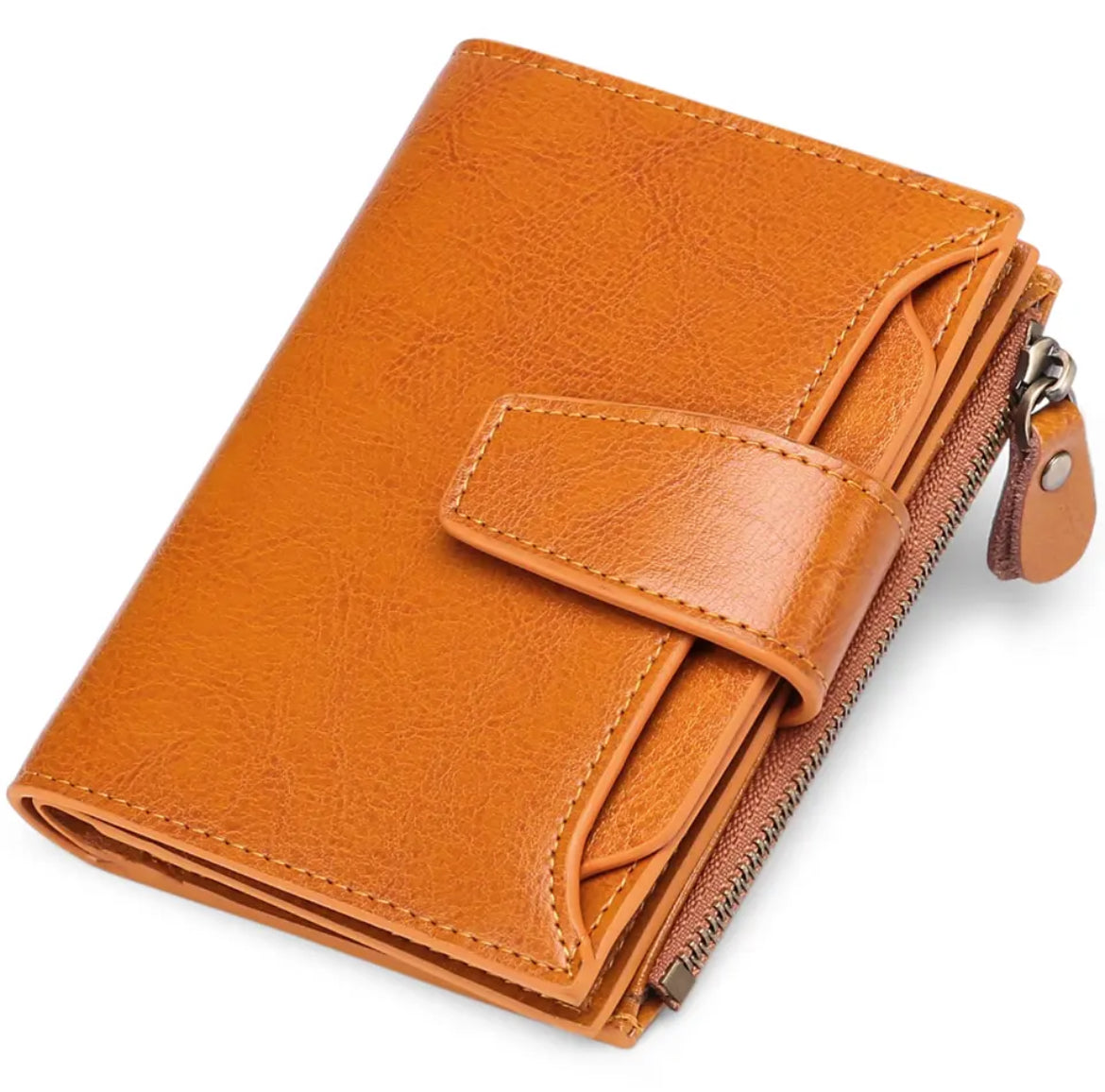BowLift | Compact Genuine Leather RFID Blocking Multi-Functional Wallet
