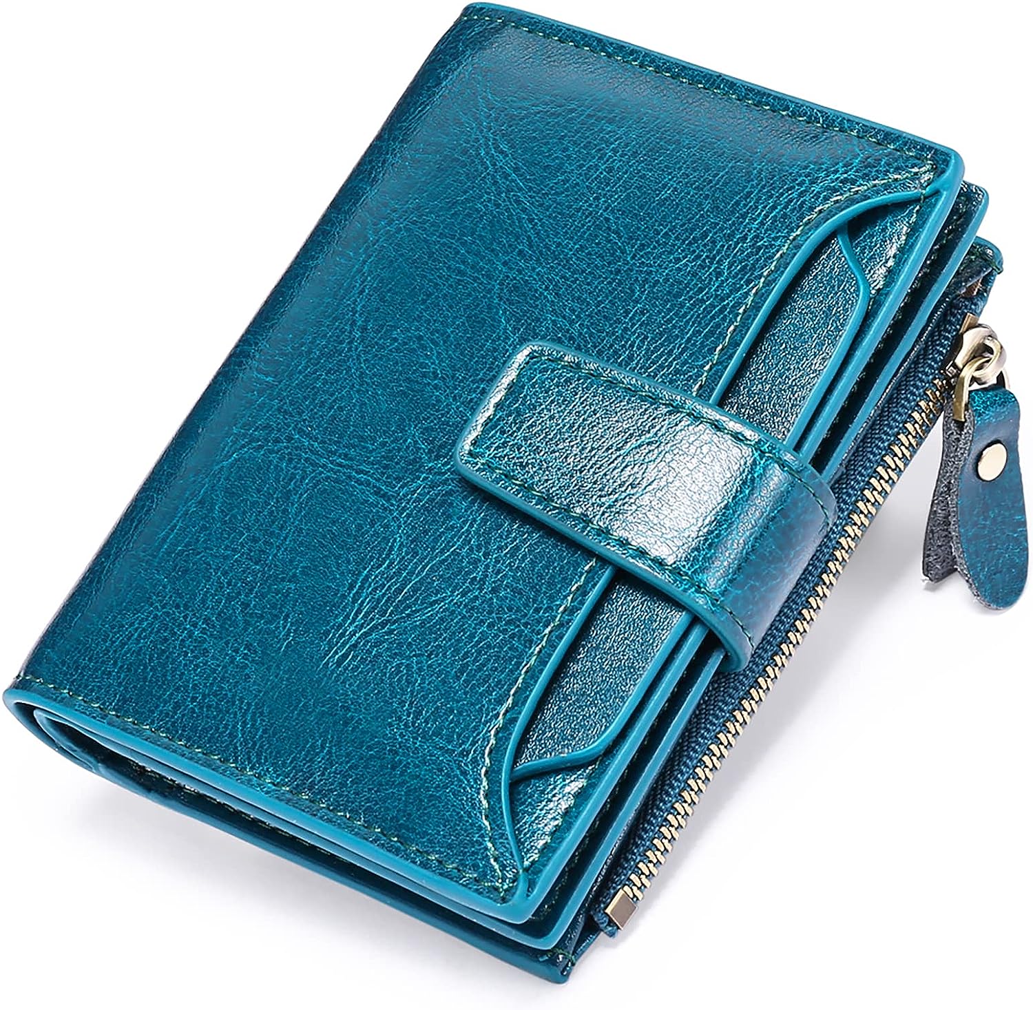 BowLift | Compact Genuine Leather RFID Blocking Multi-Functional Wallet