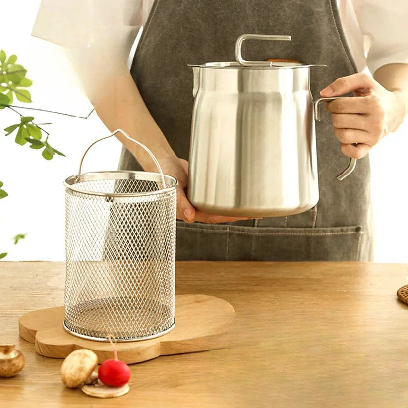 BowLift | Compact Round Fryer - SnackMaster Pro