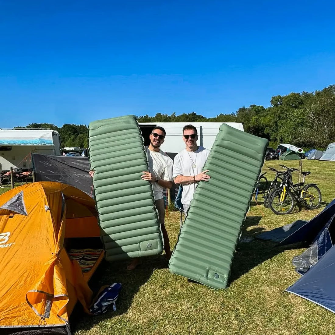 BowLift | CampNest – Sleep comfort like at home, no matter where you are!