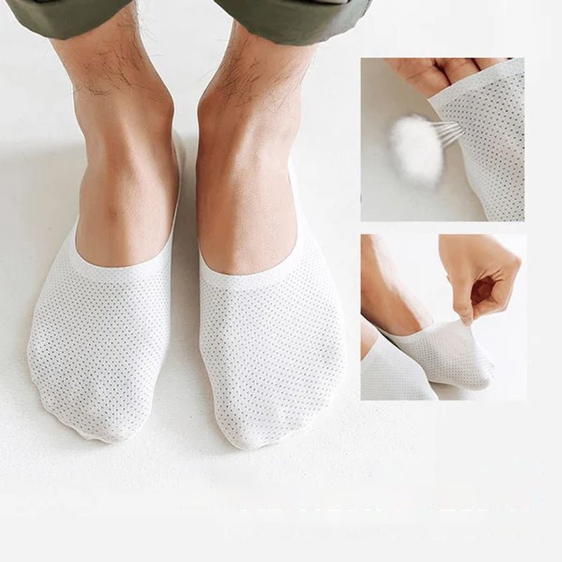 BowLift | COOLSTEP – Breathable Ice Silk Socks for All-Day Cooling Comfort