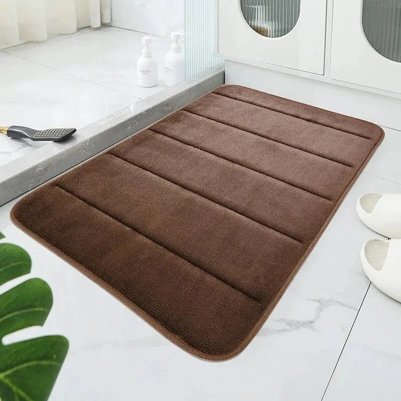 BowLift | CORAL VELVET MAT – Soft Bathroom Mat with Non-Slip Design for Comfort & Safety