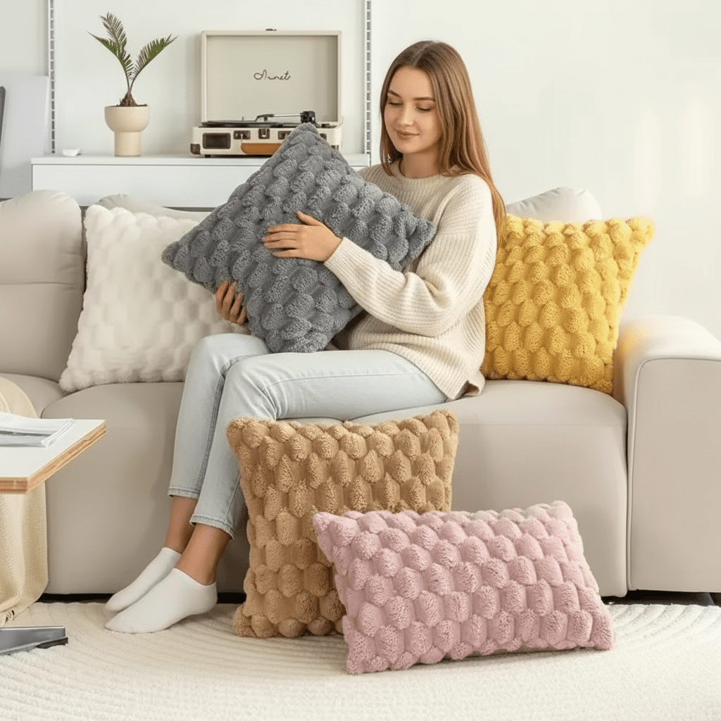 BowLift | COTONELLE – Cushion Cover in Soft Cotton Blend