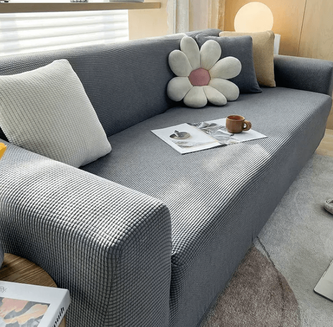 BowLift | SNUGJACQ – Soft Jacquard Sofa Cover with Non-Slip Fit
