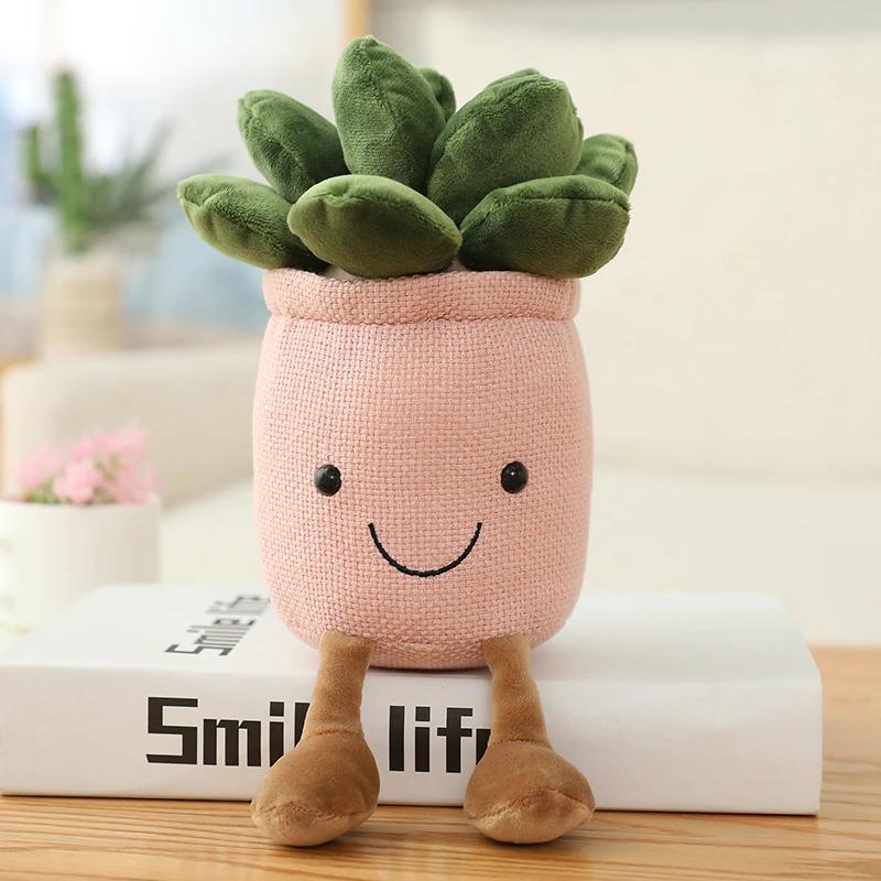 BowLift | Potted succulents plush toys