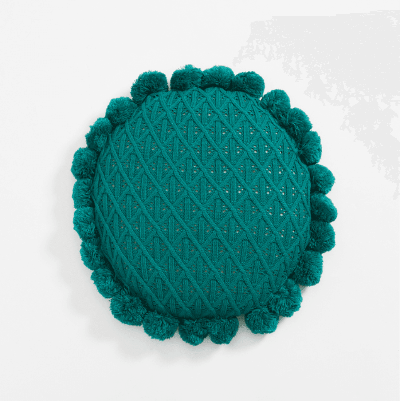 BowLift | Sweet Pom Pom Tassel Round Cushion