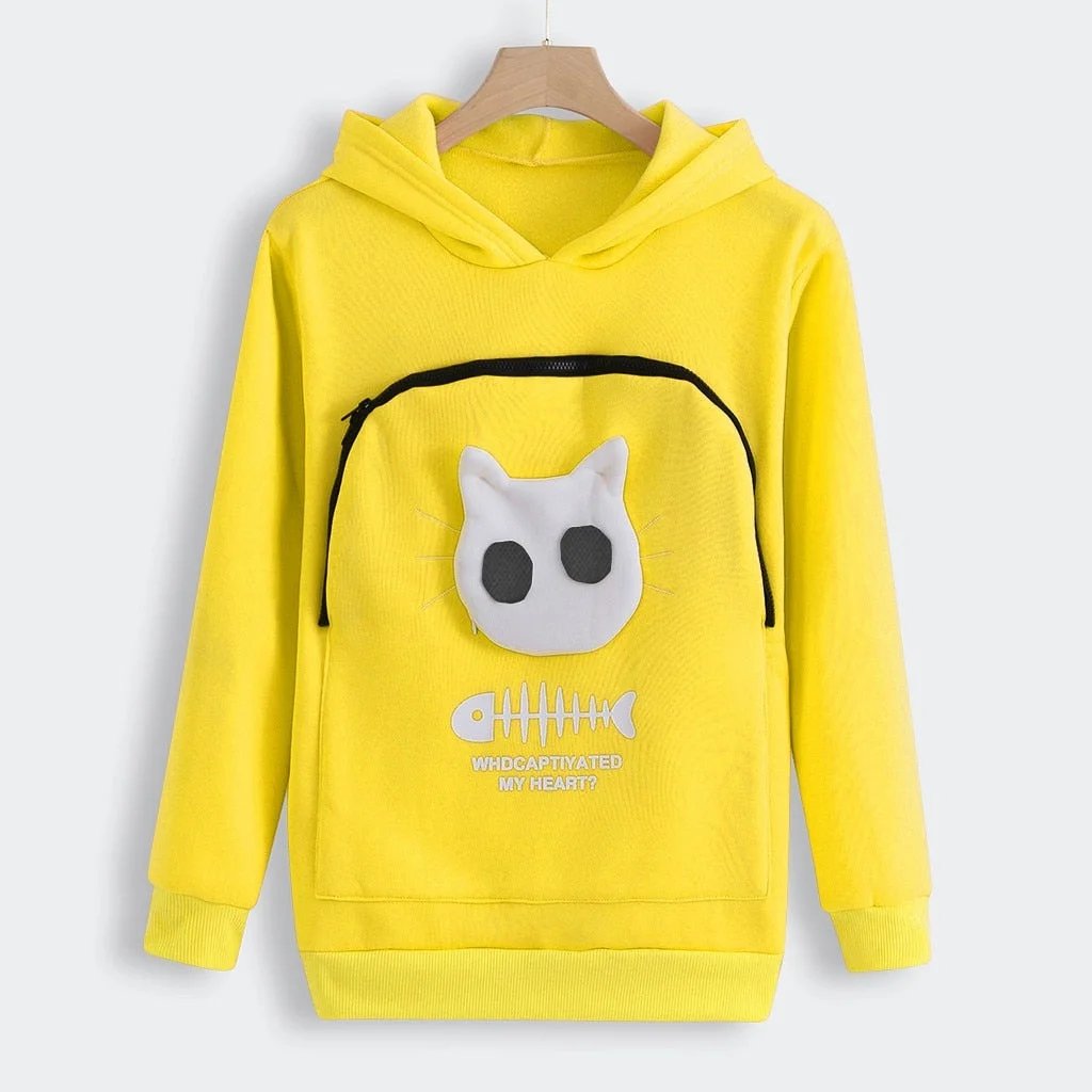 BowLift | Cat Lovers Hoodie Cuddle Pouch