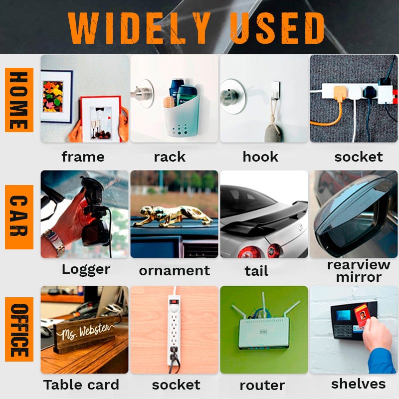 BowLift | 60 PCS Reusable Waterproof Double Sided Adhesive Tape