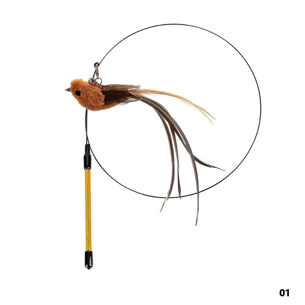 BowLift | FLATTERN FREUND – Interactive cat toy with fluttering wings for natural hunting fun