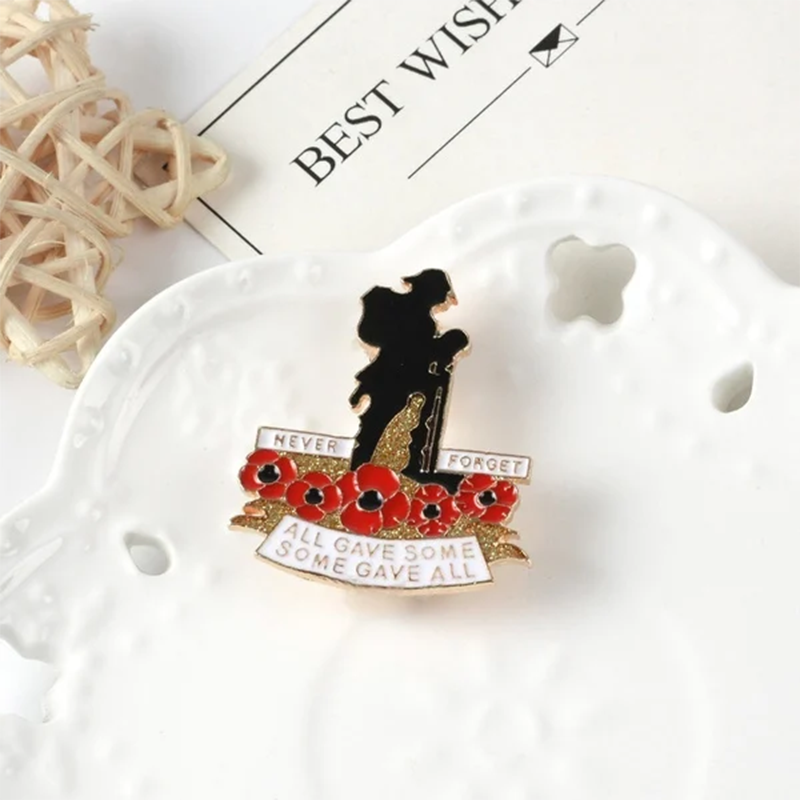 BowLift | Red Poppy 110th Anniversary Badge