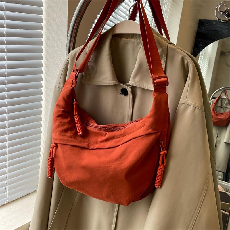 BowLift | EVERCARRY – Nylon Shoulder Bag with Smart Compartments for Everyday Use