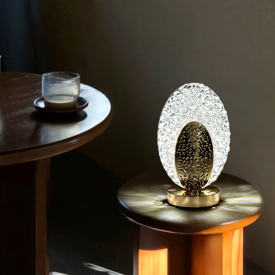 FeatherLamp - USB Touch Table Lamp with Unique Feather Design Bowlift