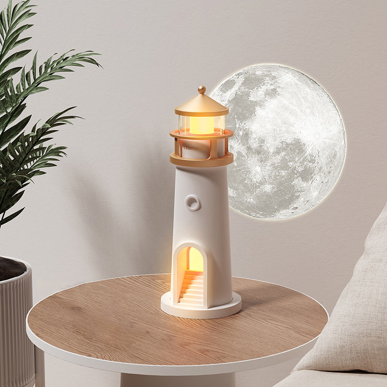 BowLift | Lighthouse Speaker Bluetooth Lamp Moon Shadow Ambient Light Best Gift