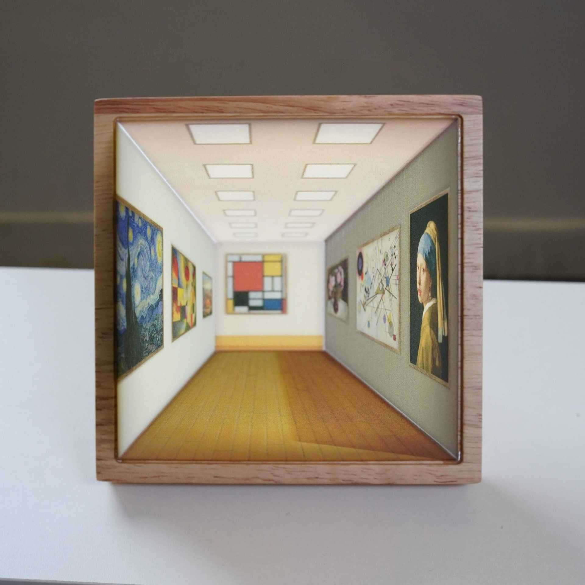 BowLift | 3D Glasses-Free Gallery Optical Illusion Wall Lamp & Night Light