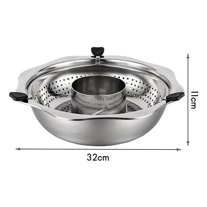 BowLift | Stainless Steel Rotating Easy Cook Hot Pot Cookware