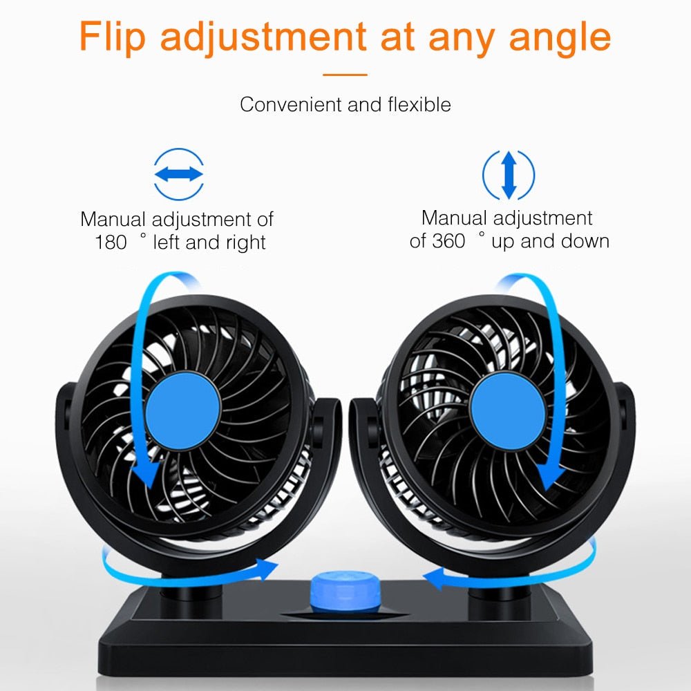 BowLift | Double Cooling Car Fan - CoolingAir