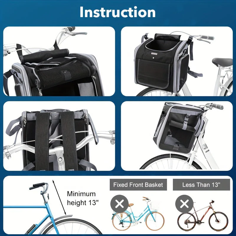 BowLift | Expandable Bike Basket for Pets