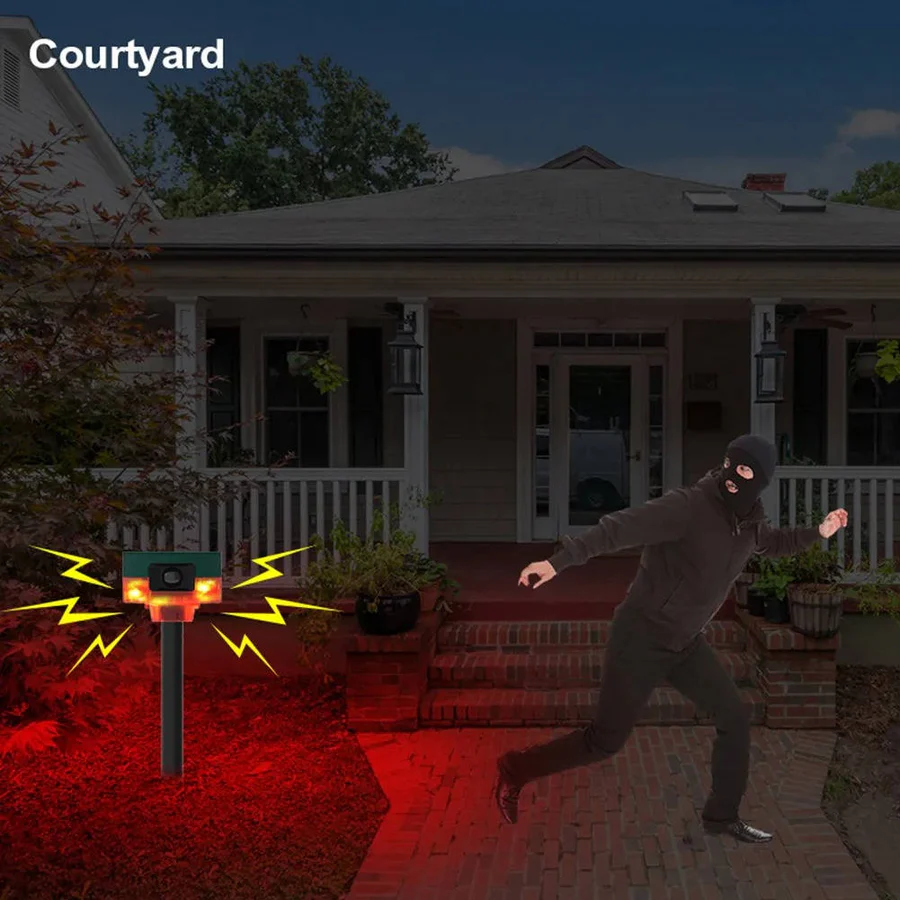 BowLift | 360 Degree Solar Repeller for Pigeon, Bird, Wild Boar, Rabbit and Deer