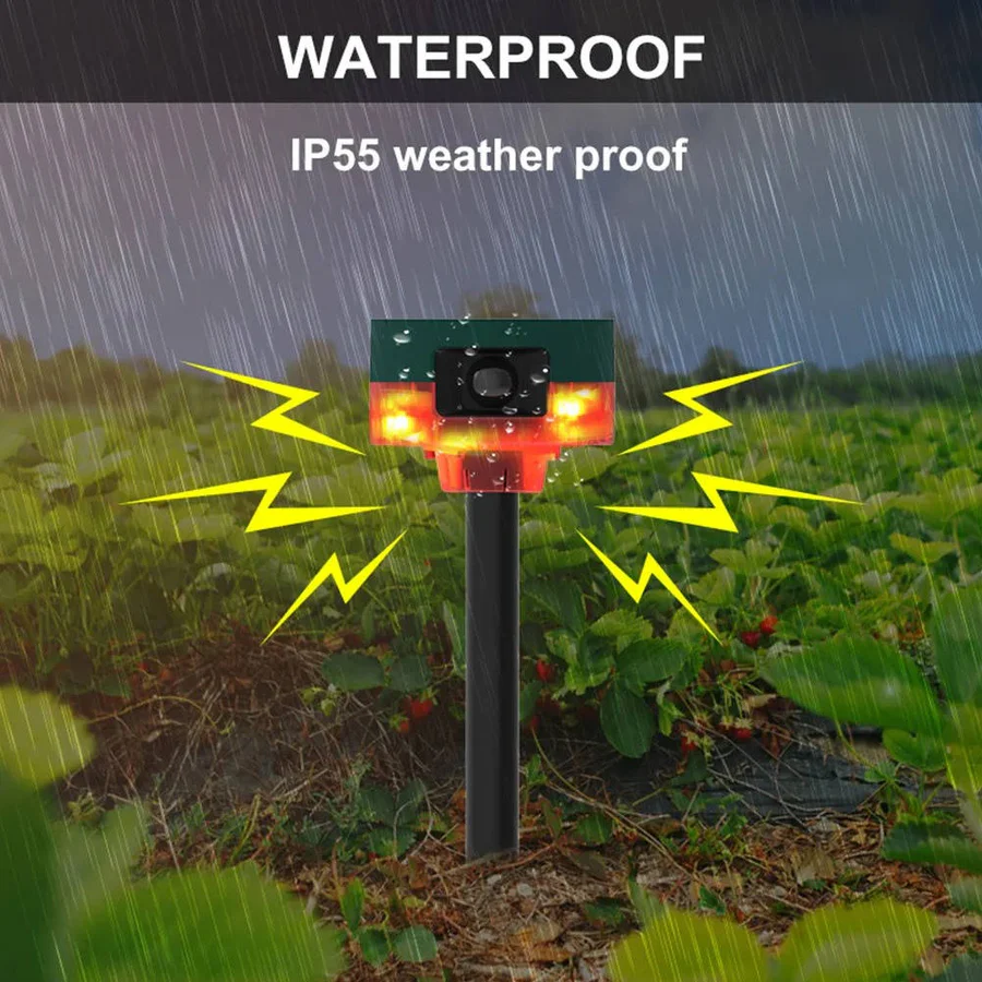 BowLift | 360 Degree Solar Repeller for Pigeon, Bird, Wild Boar, Rabbit and Deer